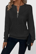 Zoey Camisola de Malha com Fecho Suave