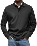 MOHR® | Polo de Luxo de Manga Comprida