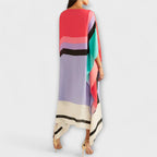 Elenora - Kaftan Geométrico de Corte Solto
