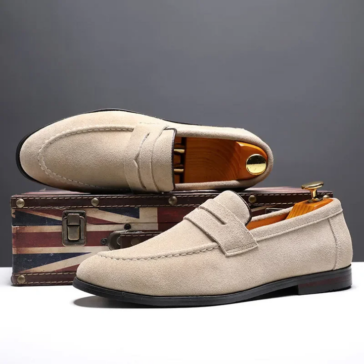 Mocassins de Verão de Camurça