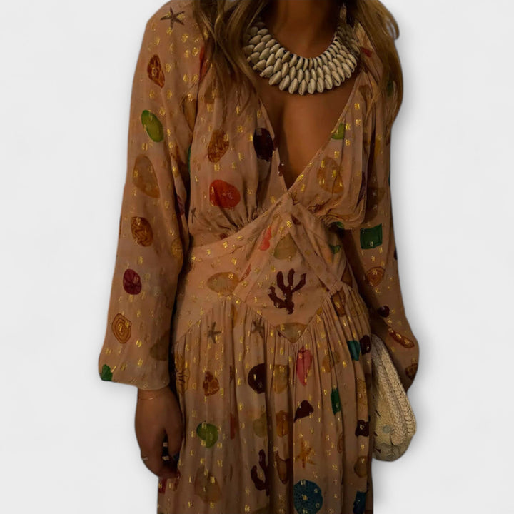 Lauren - Vestido Shell Reign em Tamanho Petite