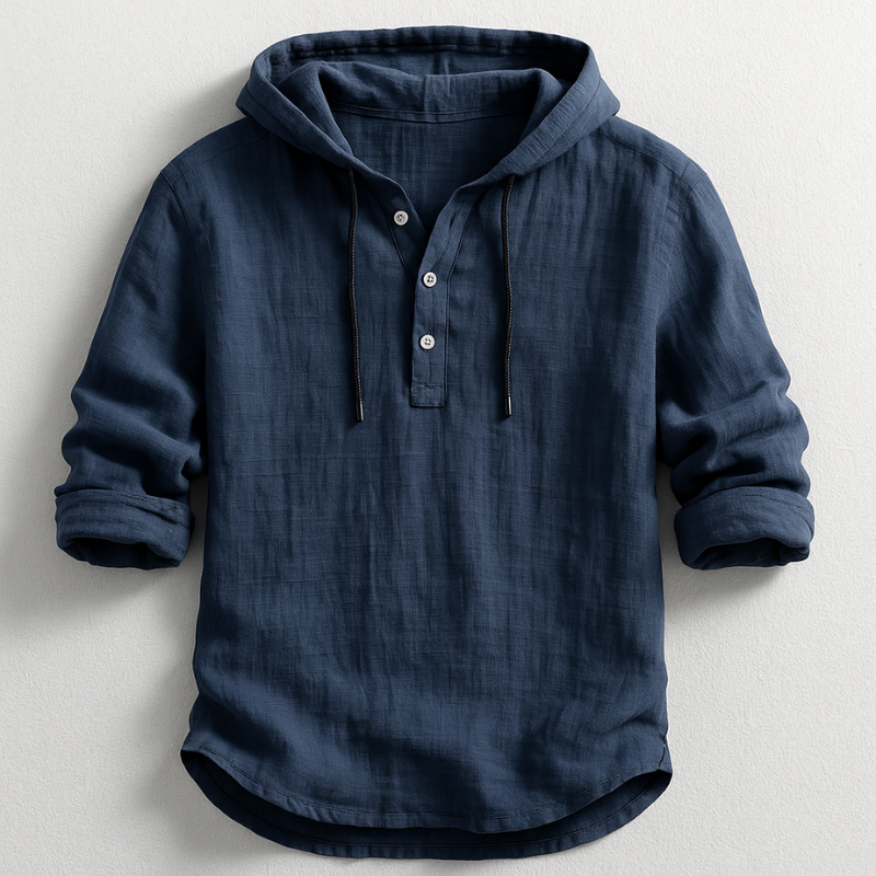 DUMONT | Camisa com Capuz de Algodão