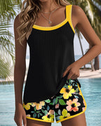 Aitana™ | Conjunto de Tankini Elegante de Duas Peças