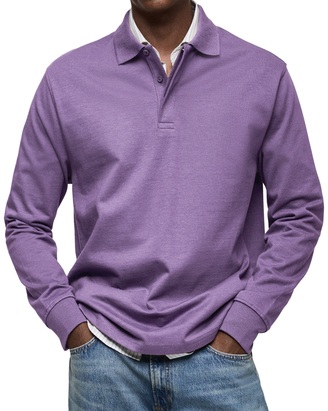 Alberto | Polo de Manga Comprida Luxuoso