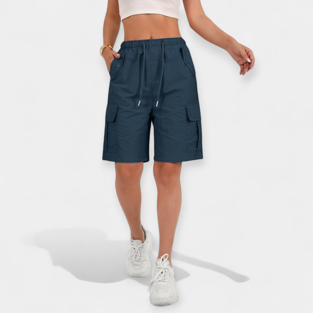 Shorts cargo de verão para mulher