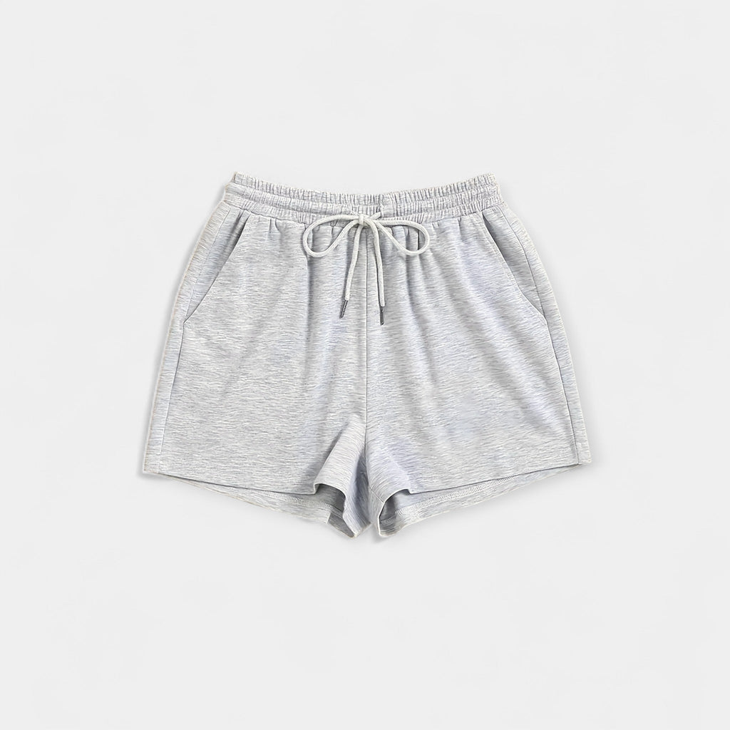 Shorts de verão com cordão ajustável
