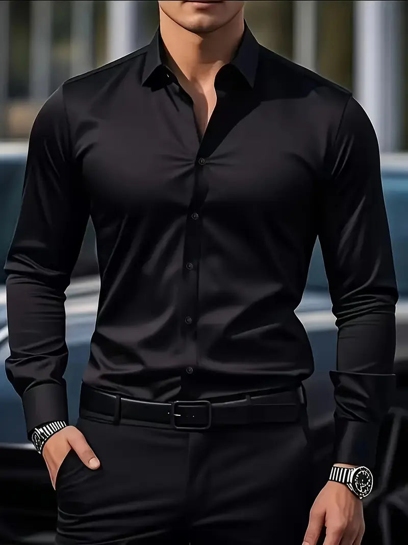 MARCEL | Camisa Clássica de Manga Comprida