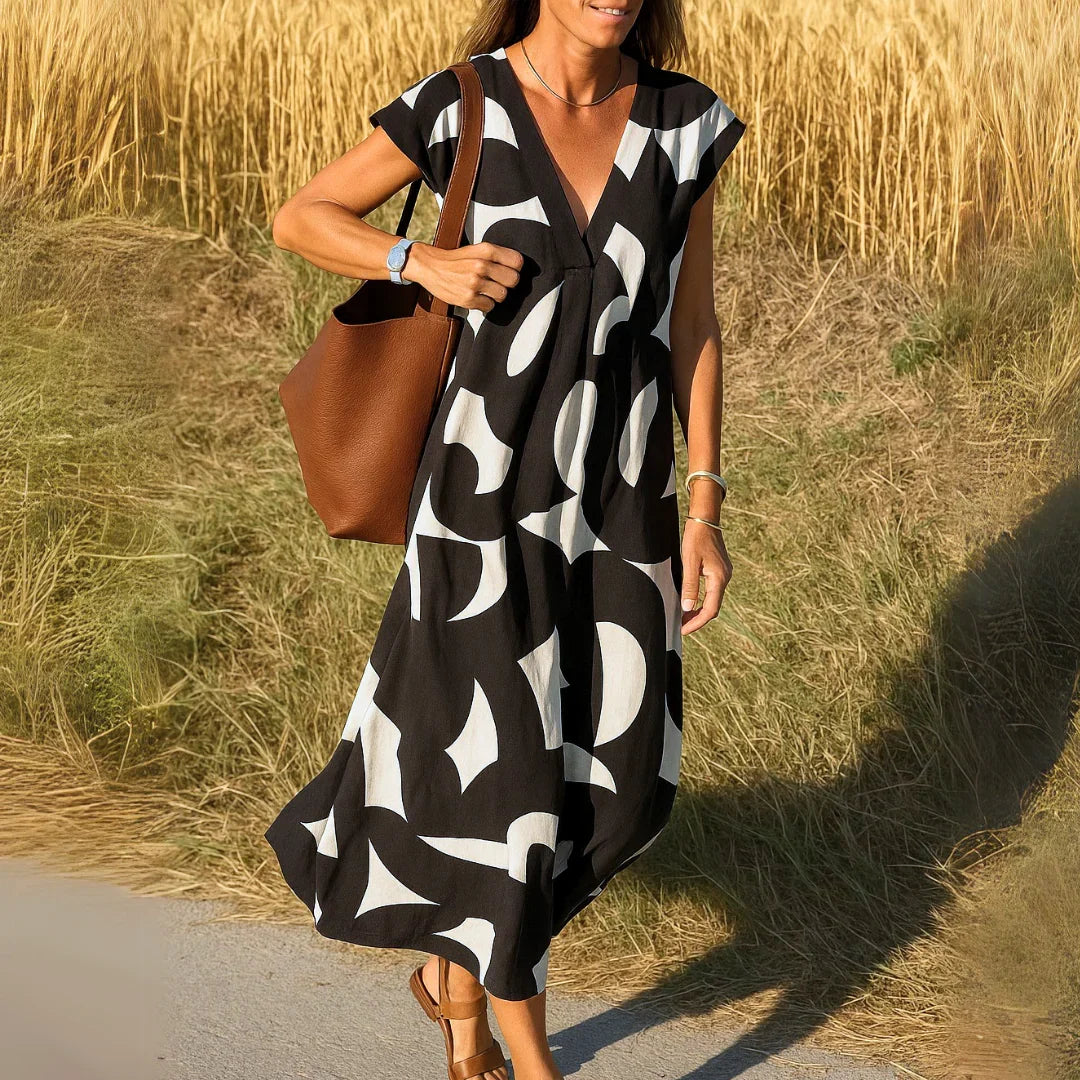 Valeria | Vestido com Detalhes Vazados