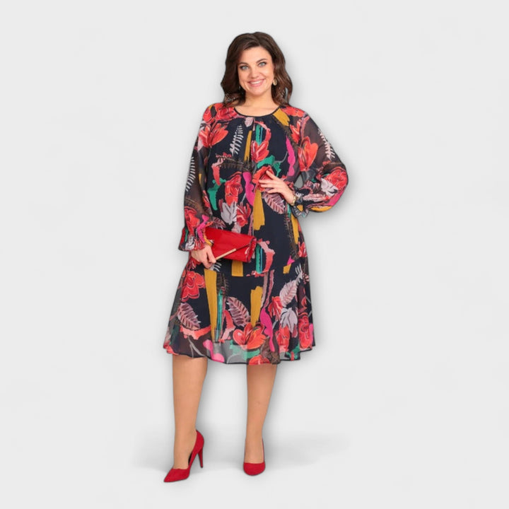 Caroline - Vestidos Elegantes para Tamanhos Grandes para o Máximo Conforto