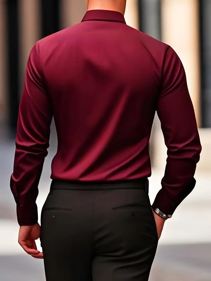 MARCEL | Camisa Clássica de Manga Comprida