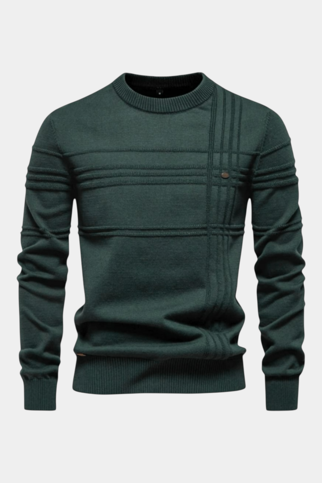 Camisola com Padrão de Losangos