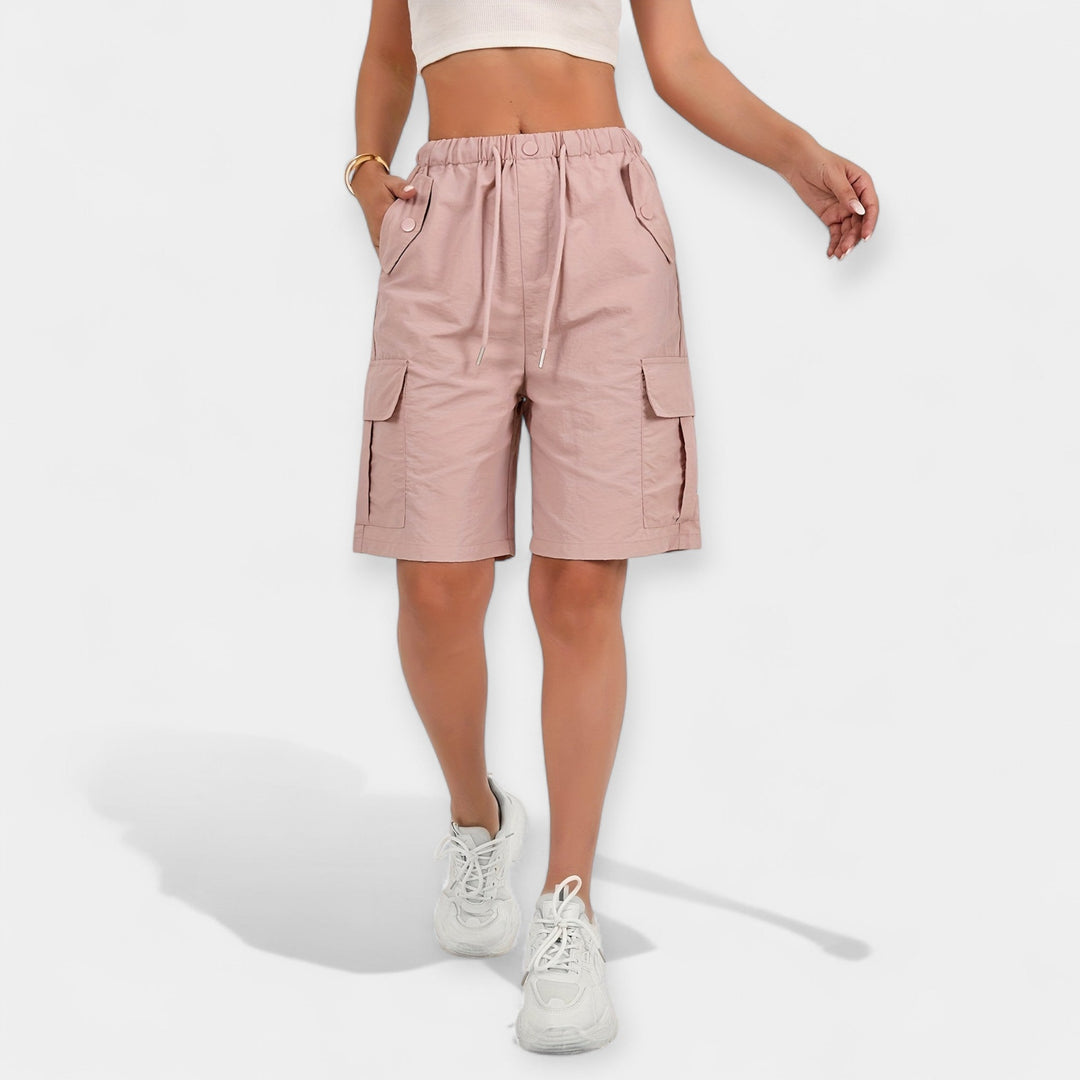 Shorts cargo de verão para mulher