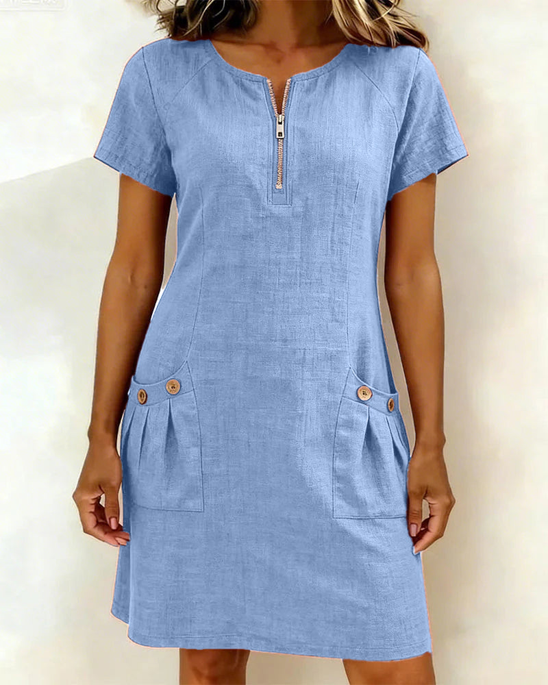 Vestido Lina™ | Elegância natural para o teu dia a dia