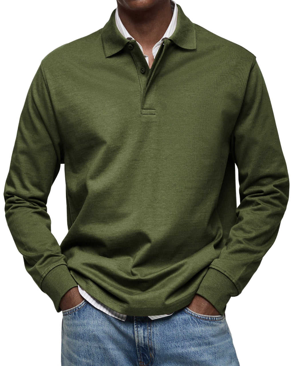 Alberto | Polo de Manga Comprida Luxuoso