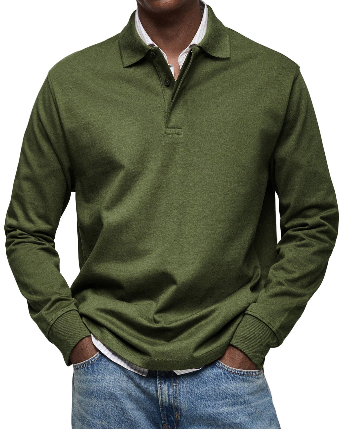 Alberto | Polo de Manga Comprida Luxuoso