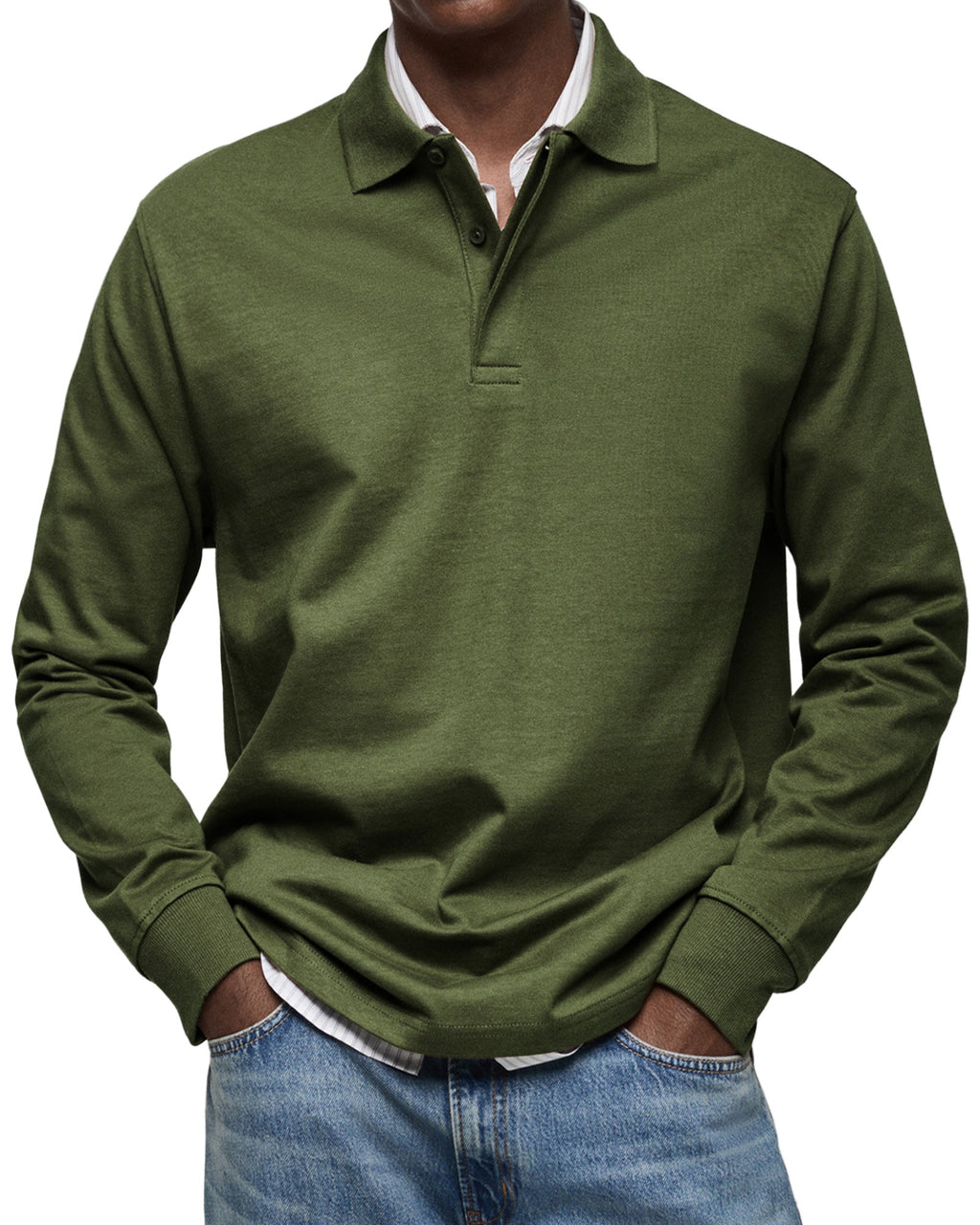 MOHR® | Polo de Luxo de Manga Comprida