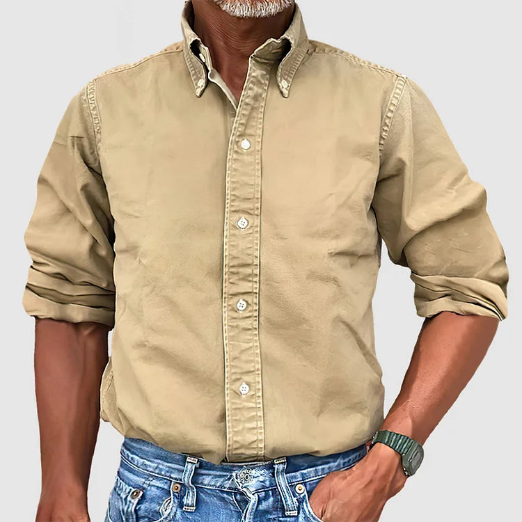 RALF | Camisa Clássica de Manga Comprida