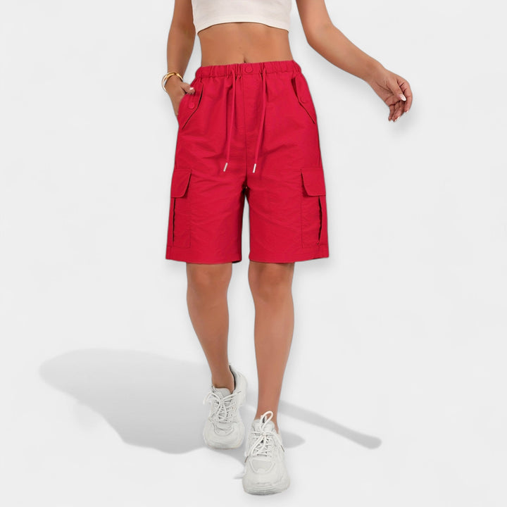 Shorts cargo de verão para mulher
