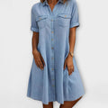 Vestido casual de corte A