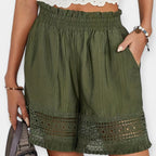 Shorts com renda