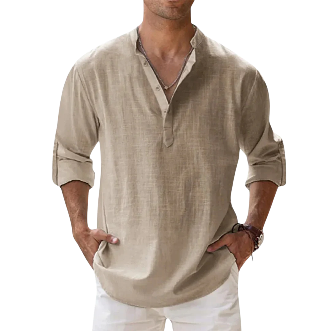 Marco | Camisa de Corte Moderno e Elegância Natural