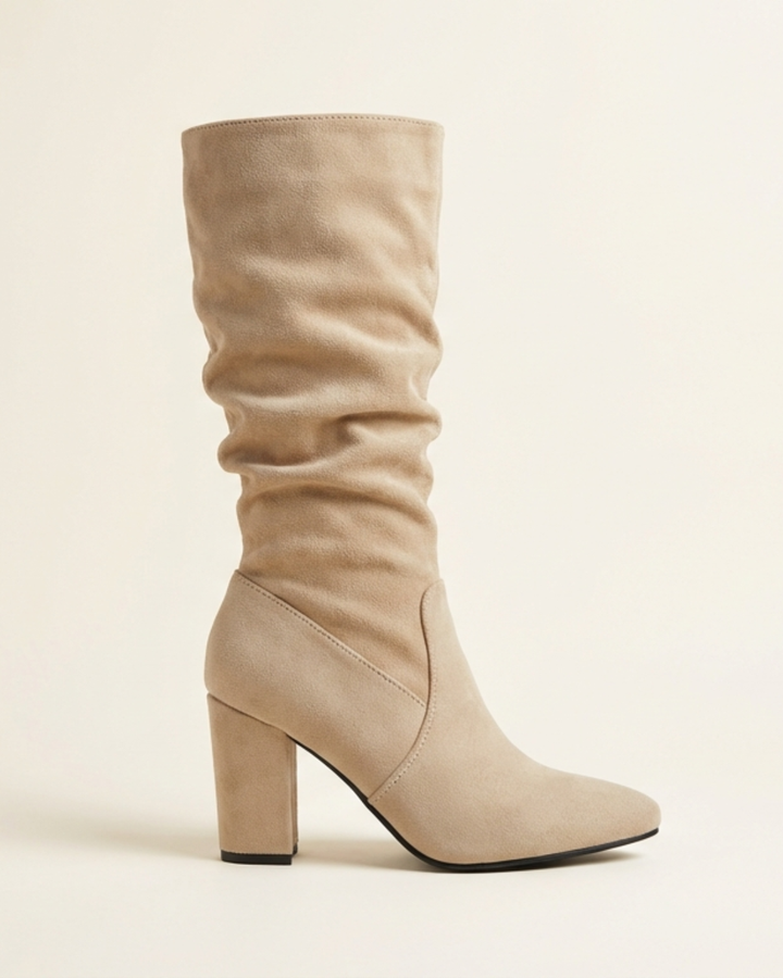 Daniela - Botas Altas Elegantes com Salto
