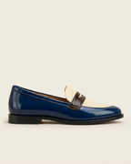 Amalia - Mocassins Elegantes com Design Bicolor