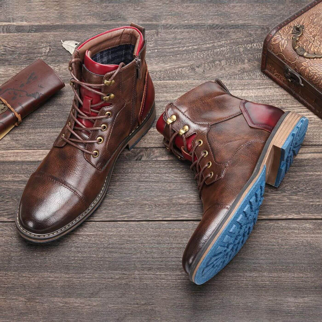 Eldrich™ | Botas Oxford de Couro