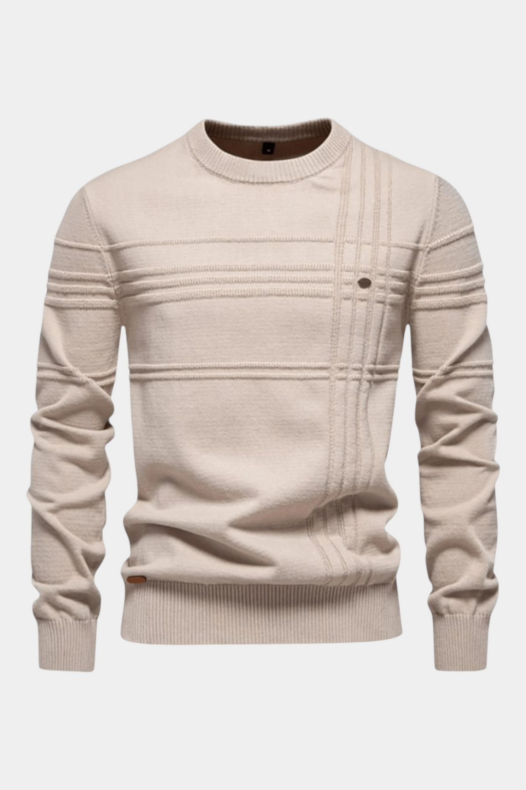 Camisola com Padrão de Losangos