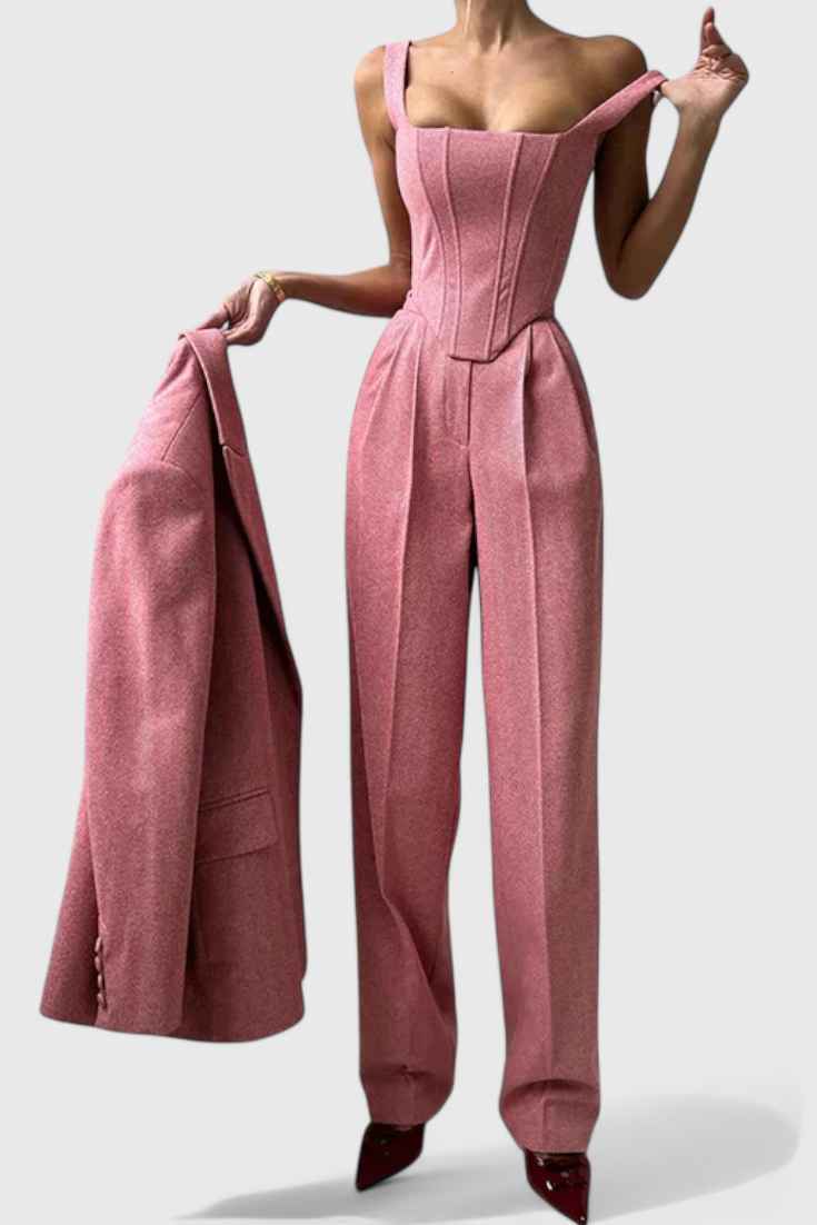 Evena - Fato de Calças para uma Elegância Confiante