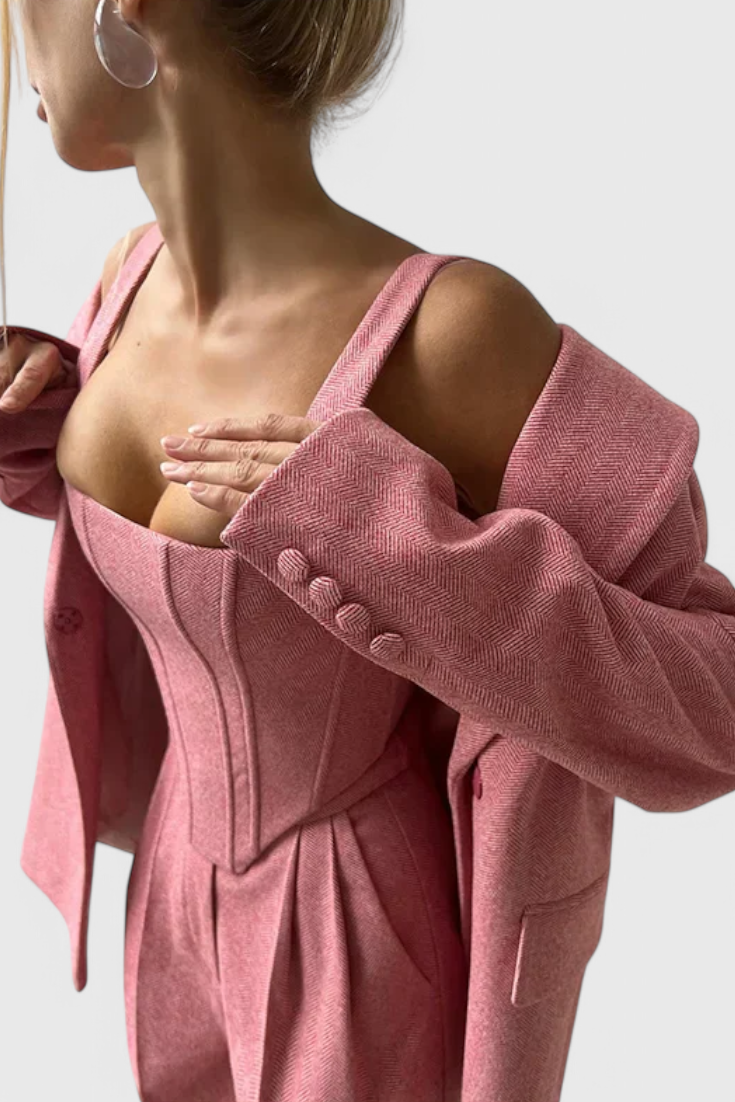 Evena - Fato de Calças para uma Elegância Confiante