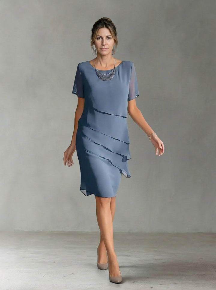 Anastasia | Vestido Midi Elegante em Camadas