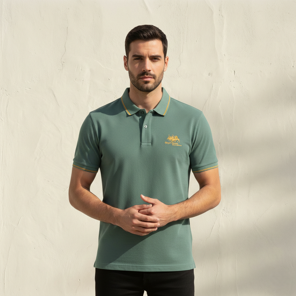 JOSEPH | Polo Clássico de Algodão com Bordado Exclusivo