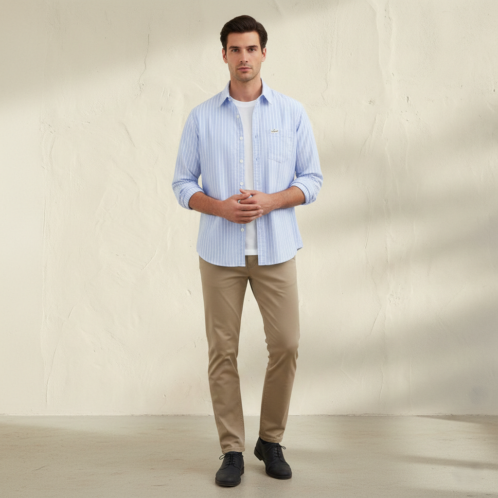 Flick | Camisa de Riscas Versátil