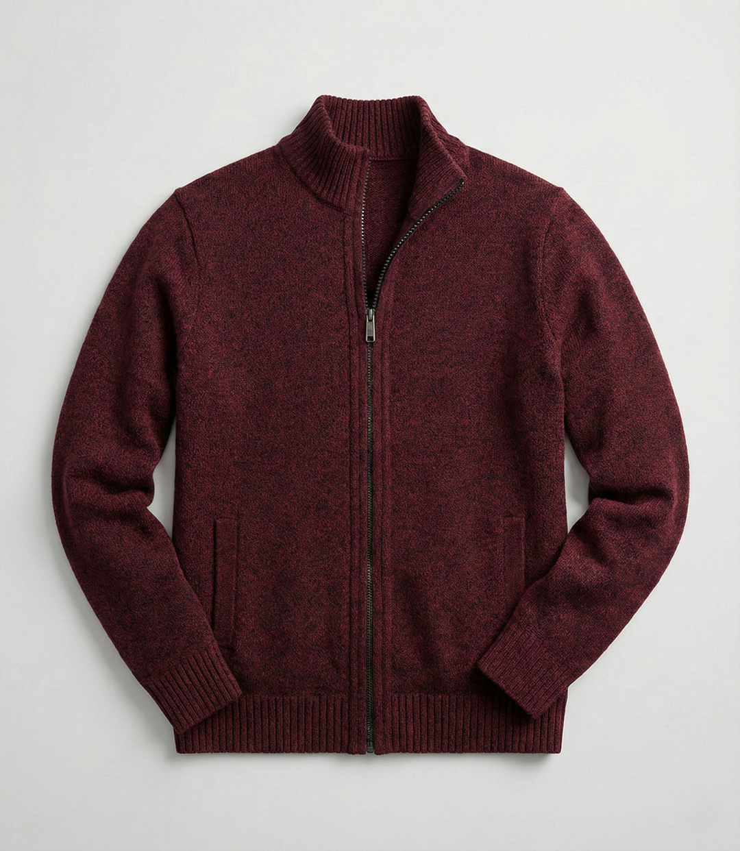 Leandro | Cardigan de Lã Merino