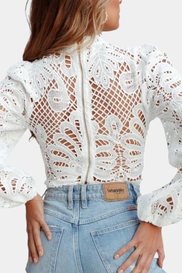 Blusa de Renda Solsticea