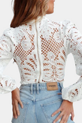 Blusa de Renda Solsticea