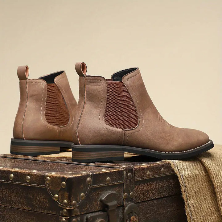 Henrique™ | Botas Clássicas de Couro para Homem
