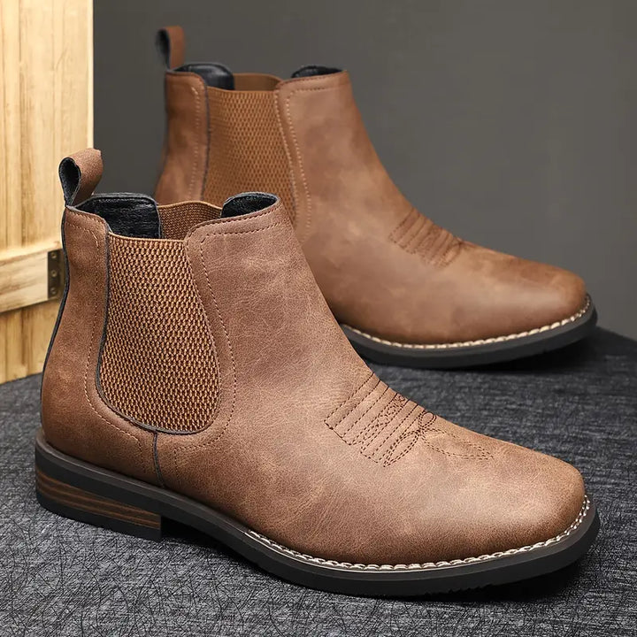 Henrique™ | Botas Clássicas de Couro para Homem