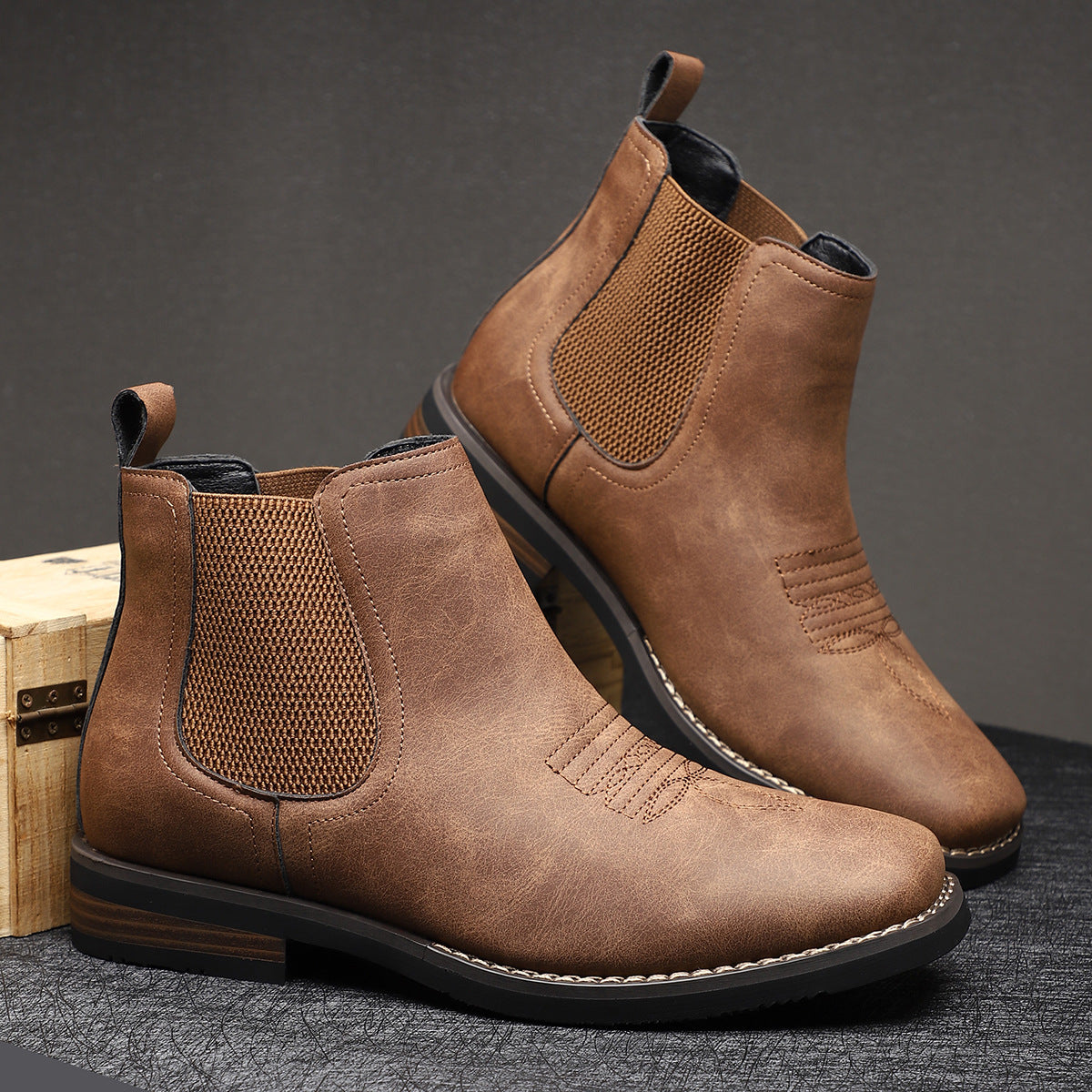 Henrique™ | Botas Clássicas de Couro para Homem