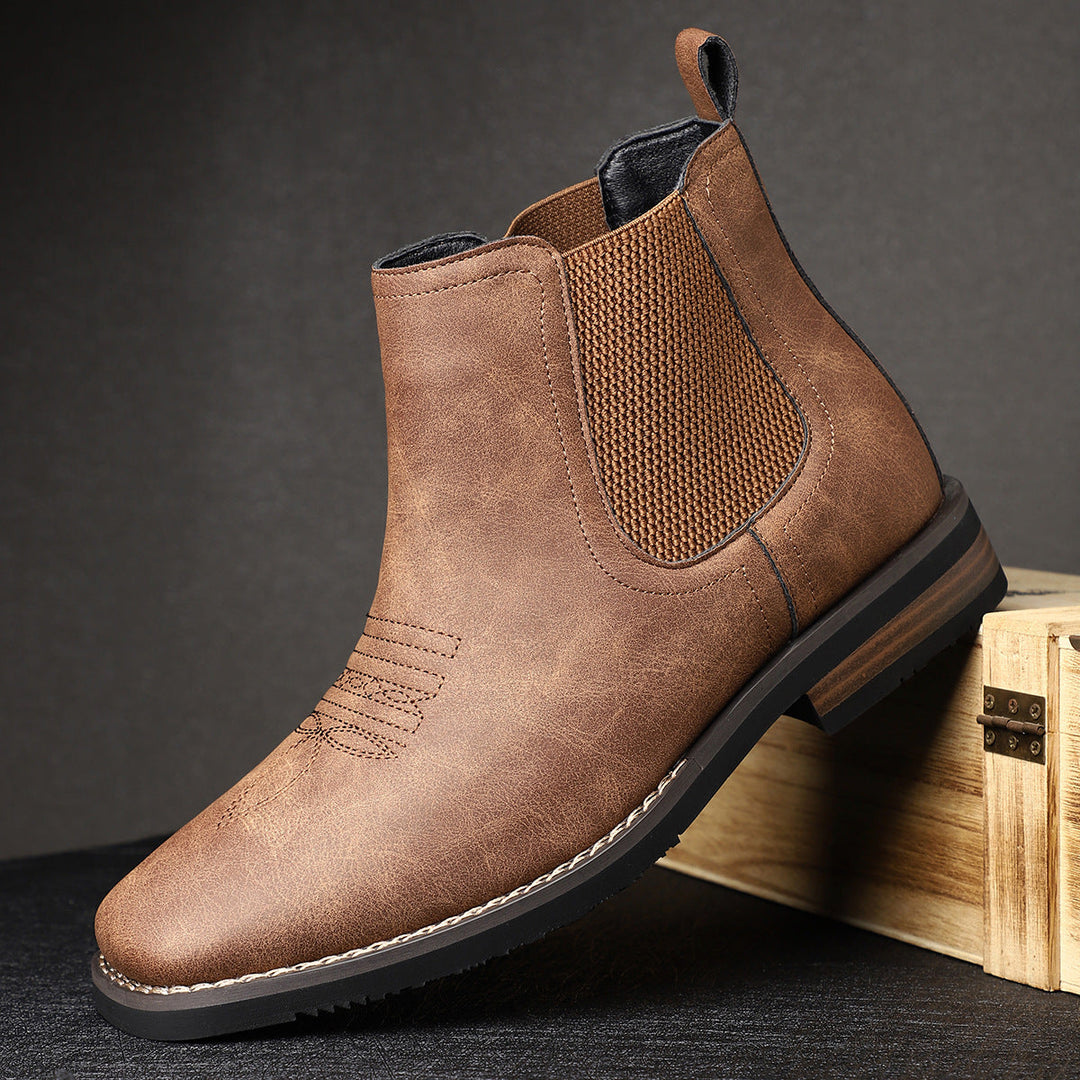 Henrique™ | Botas Clássicas de Couro para Homem
