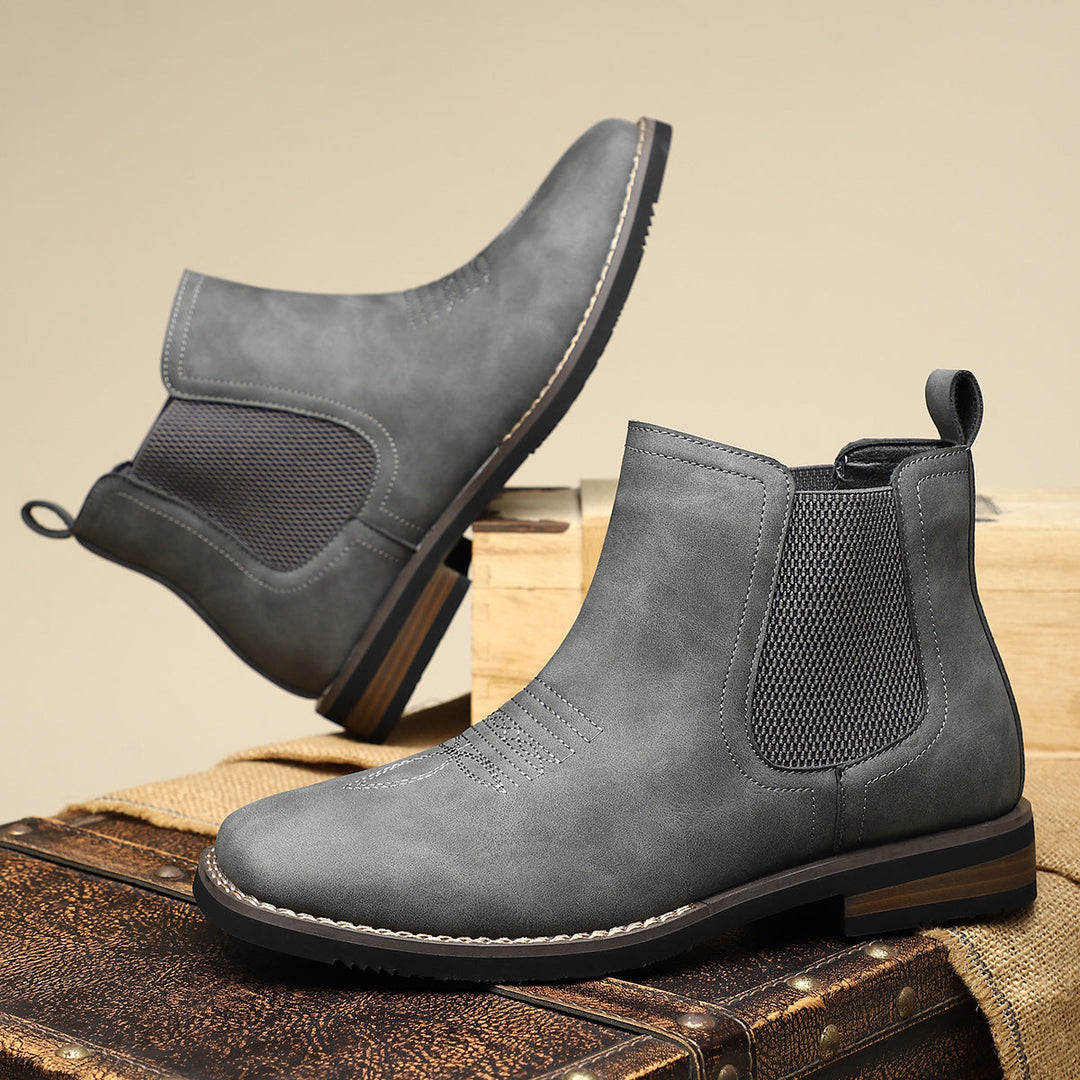 Henrique™ | Botas Clássicas de Couro para Homem