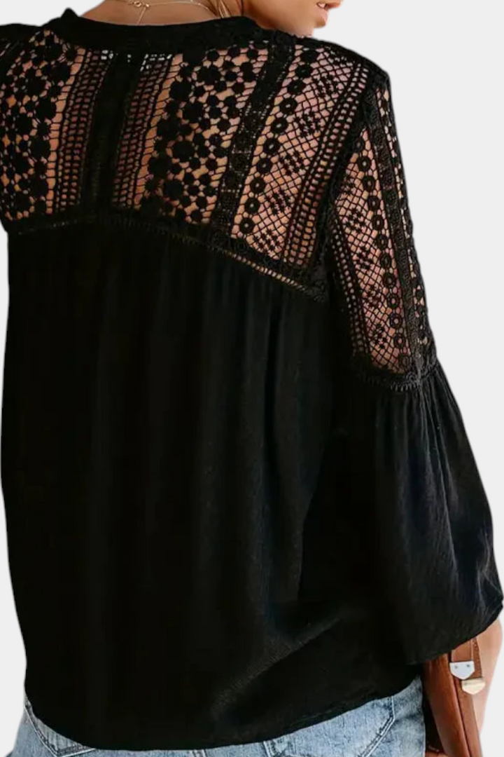 Blusa de Renda Sunwoven
