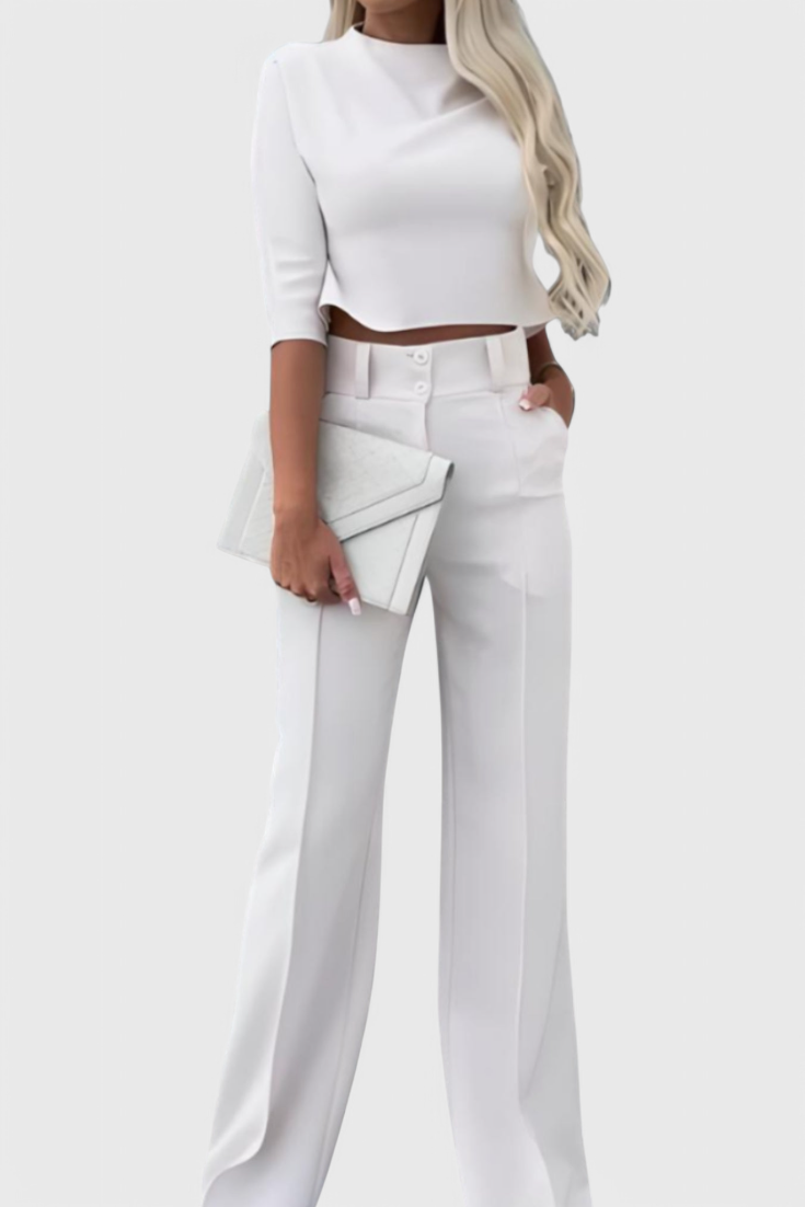 Cleo - Conjunto Elegante de 2 Peças