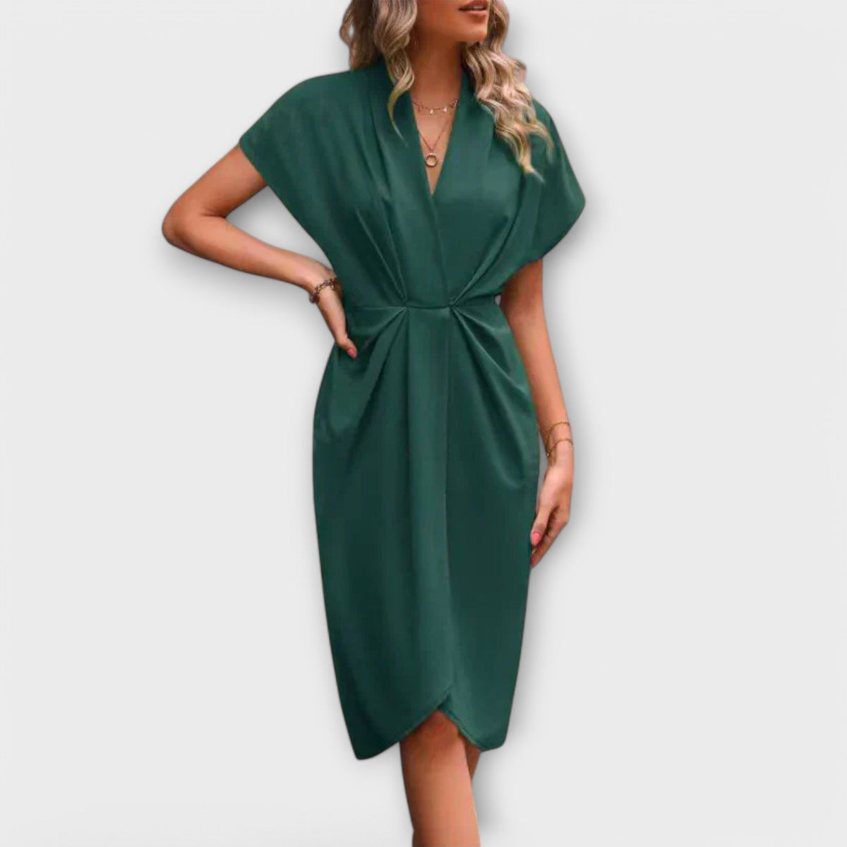 Serena - Vestido Midi Envolvente