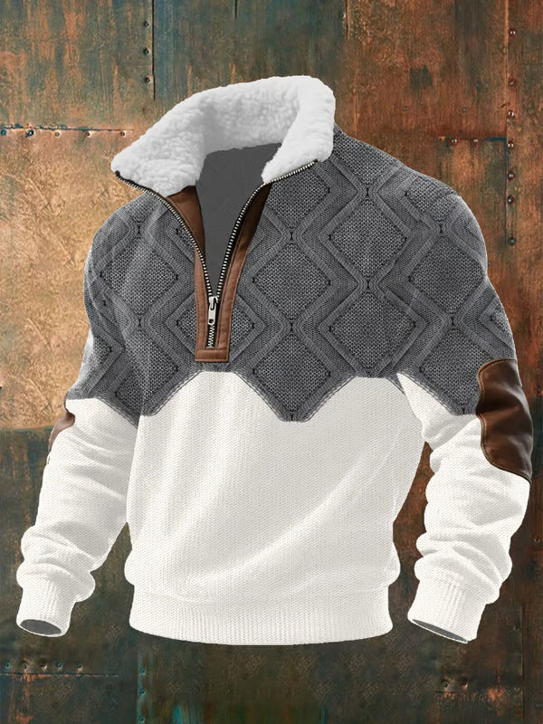 LONER | Camisola Polar com Fecho de Correr