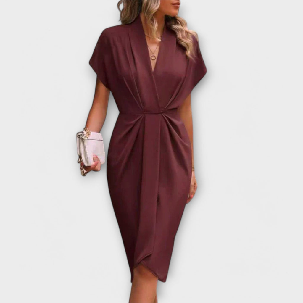 Serena - Vestido Midi Envolvente