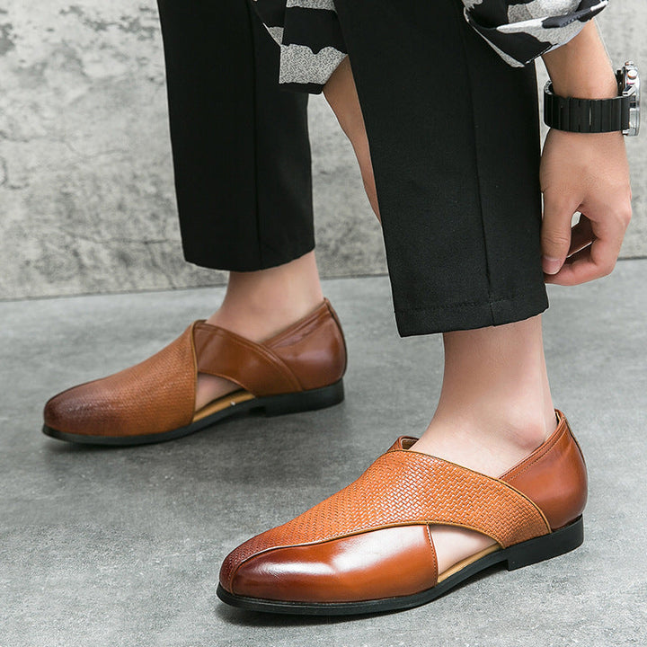 Mocassins de Couro Vintage