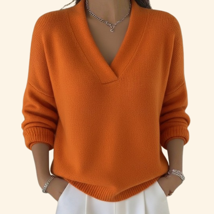 Noor Camisola com Decote em V