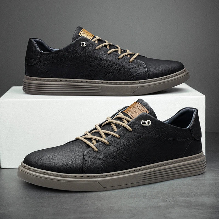 Sapatos Oxford de Couro